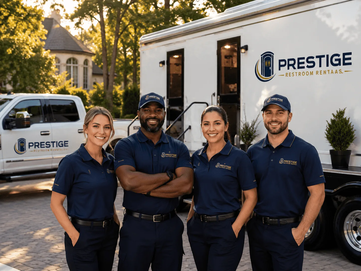 Trusted Luxury Portable Restrooms company in Buchanan, ND